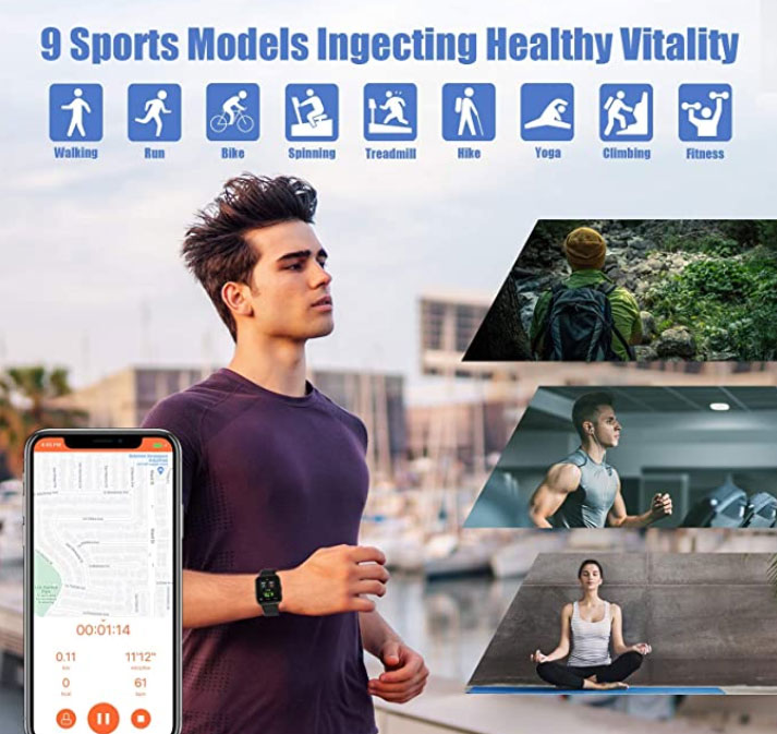 AIKELA Akıllı Saat – Şık Bir Fitness Akıllı Saati