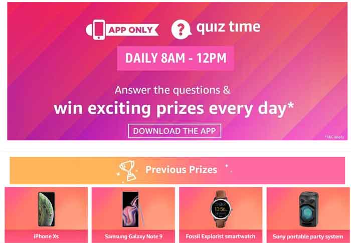 Amazon-Quiz-yarışması
