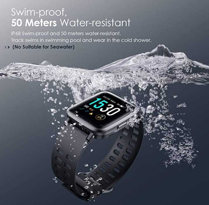 Arbily-Smartwatch-su geçirmez