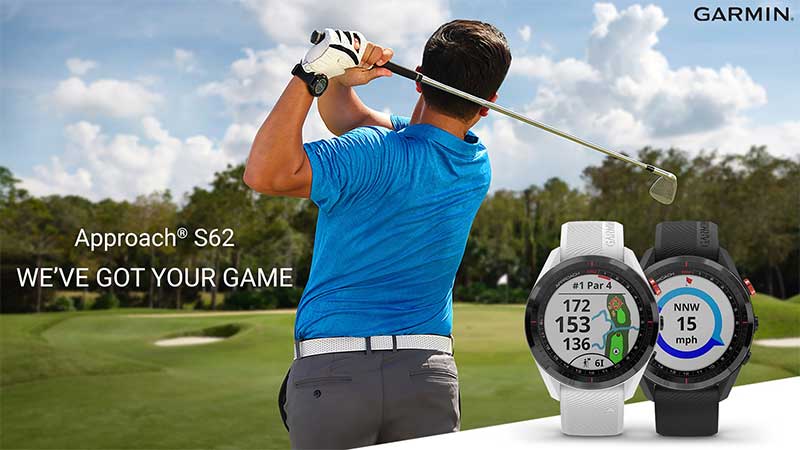 Garmin Yaklaşımı S62 – 41.000 İndirilebilir Harita + Sanal Caddy