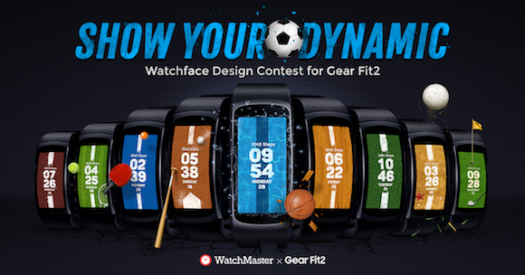 Gear Fit 2 için WatchMaster Saat Yüzü Yarışması