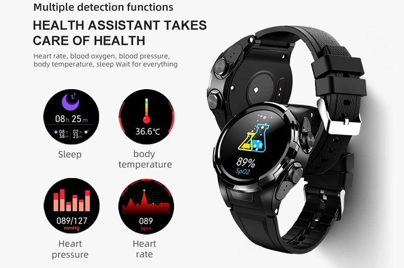 Keyo S2 Smartwatch – Dahili Kulaklıklı Giyilebilir Bir Ürün