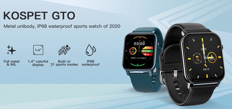 Kospet GTO Smartwatch – Özelliklerin İncelenmesi