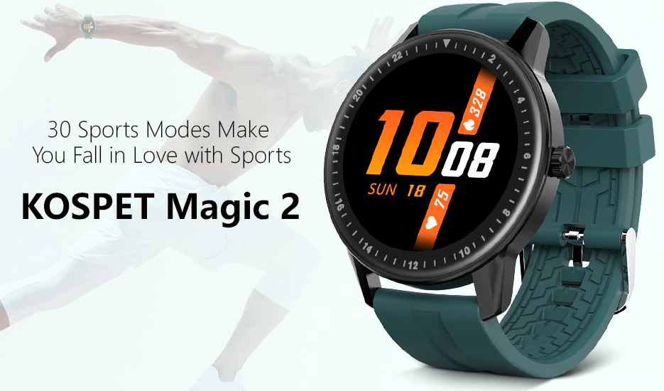 Kospet Magic 2 Smartwatch – Özelliklerin Gözden Geçirilmesi, 30 Spor Modu!