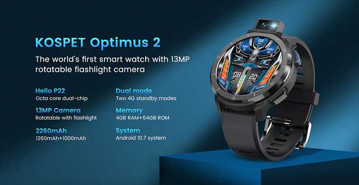 Kospet Optimus 2 Akıllı Saat – Özelliklerin İncelenmesi