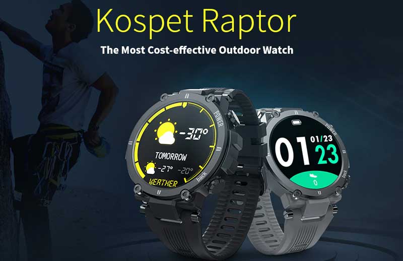 Kospet Raptor Outdoor Smartwatch – Özelliklerin İncelenmesi