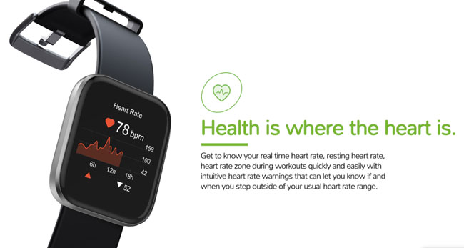 letsfit-IW1-akıllı saat-kalp atış hızı monitörü