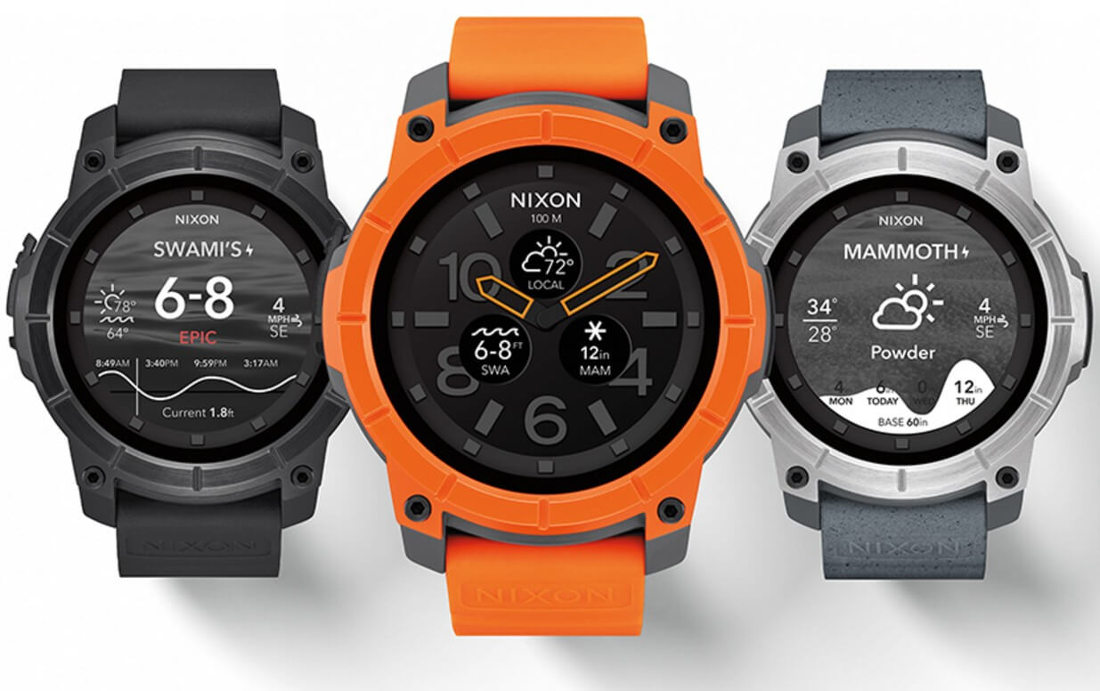 Nixon Mission Smartwatch Artık Amazon'da