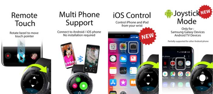 SAmsung Gear ve Galaxy Watch Active için Clickr Kamera uygulaması