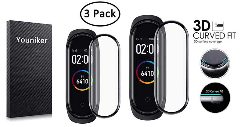 Mi band 4 için Ekran Koruyucu