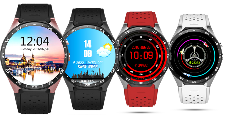 KW88 Smartwatch ve Android Saatler için En İyi Saat Yüzleri