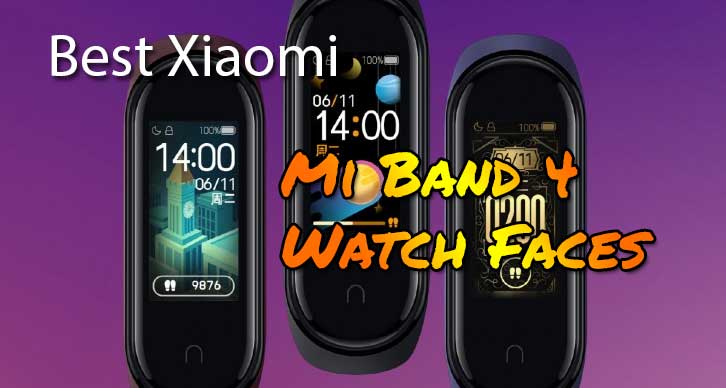 Xiaomi Mi Band 4 için En İyi Saat Yüzleri