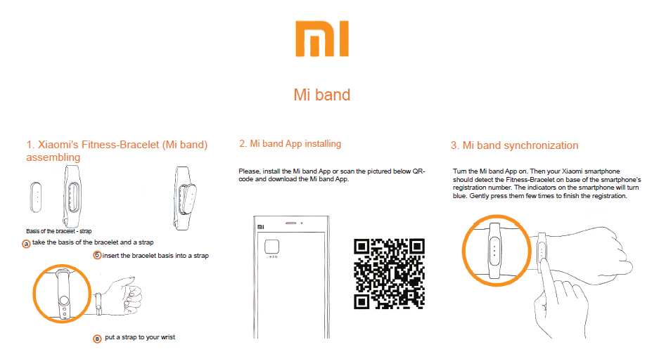 xiaomi-mi-band-2-kullanım kılavuzu