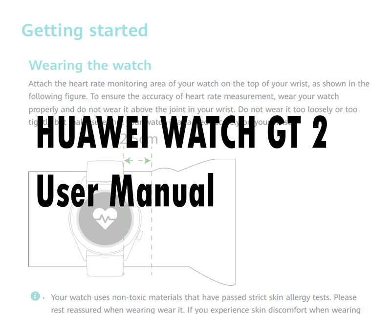 Huawei-Watch-GT2-Kullanım Kılavuzu