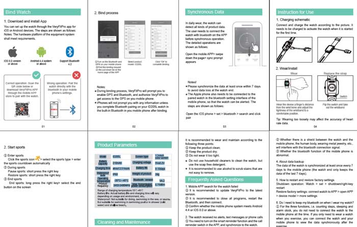 [PDF] Lintelek Smartwatch Kullanım Kılavuzu İndir (ID205L modeli)