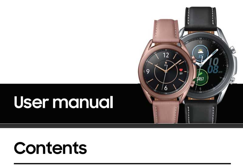 [PDF] Samsung Galaxy Watch 3 Kullanım Kılavuzu – İndir