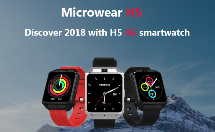 Microwear H5 – Şık ve Uygun Fiyatlı 4G akıllı saatiniz