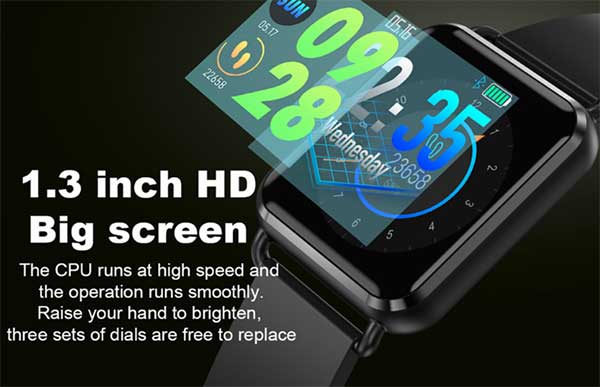 Newwear Q3 Burada - Bir Apple Watch Smartwatch'a Benzer Görünüyor