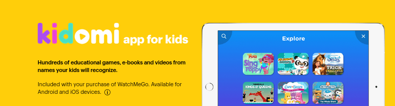 WatchMEGo akıllı saat için KIDOMI