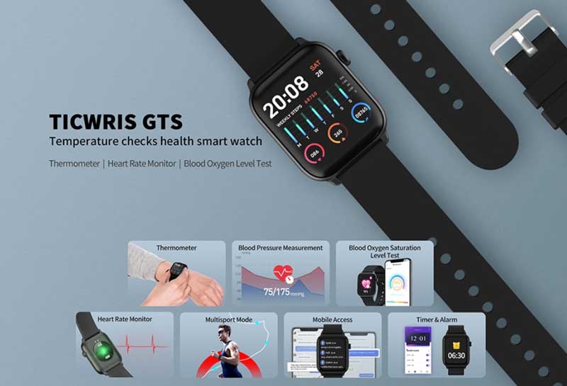 ticwris gts akıllı saat termometresi